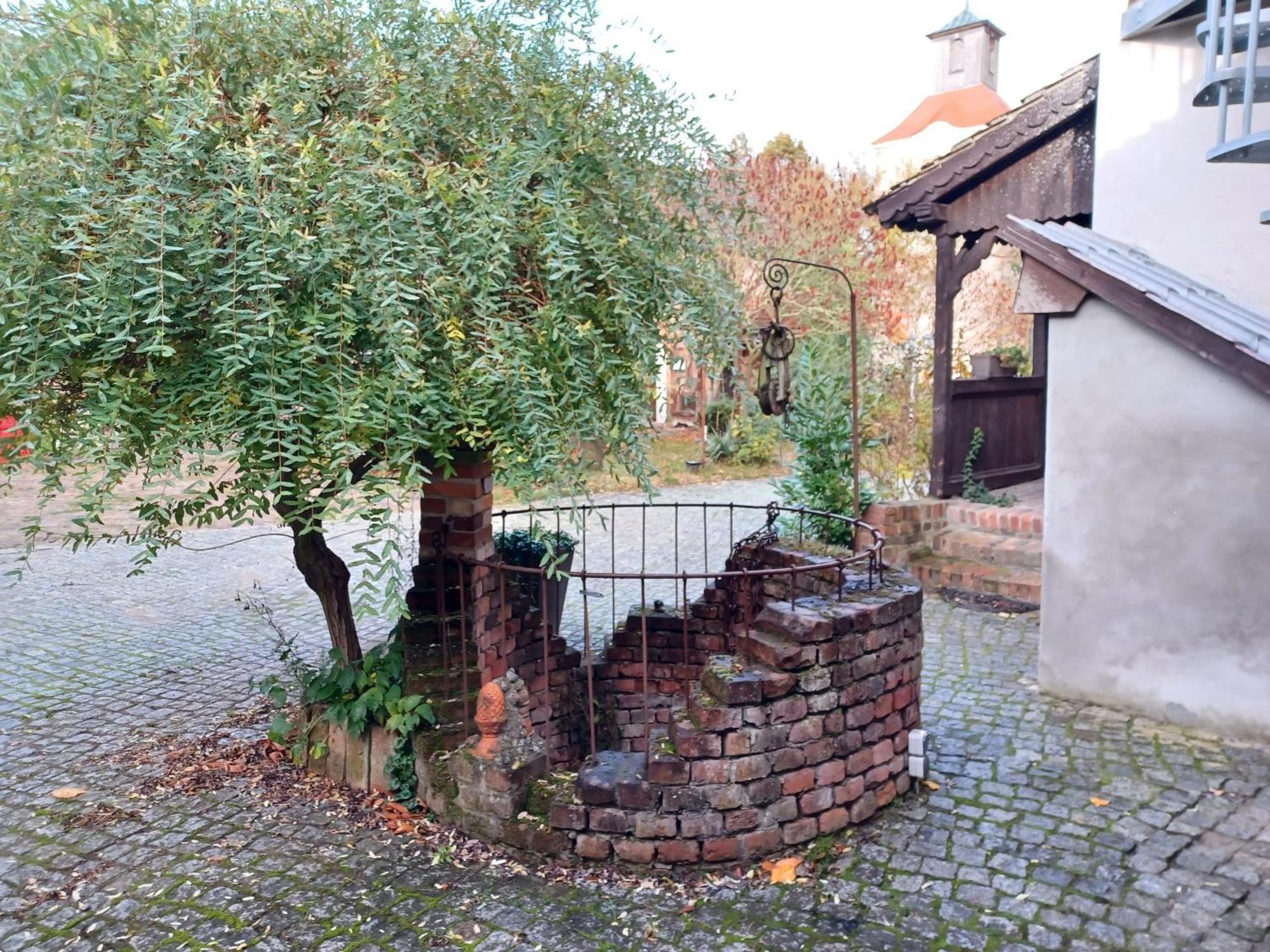 Ehemalige Bibliothek Apartment Fuer 2 Mit Kueche Kamin Netflix Parken Und Hofladen Steinhofel Esterno foto