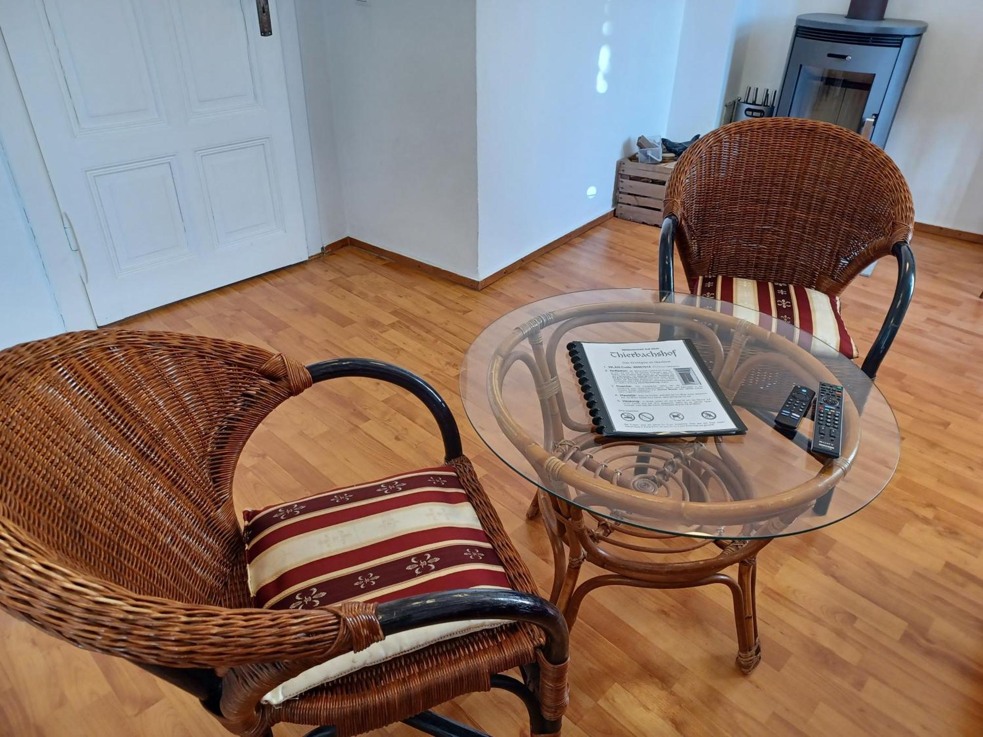 Ehemalige Bibliothek Apartment Fuer 2 Mit Kueche Kamin Netflix Parken Und Hofladen Steinhofel Esterno foto